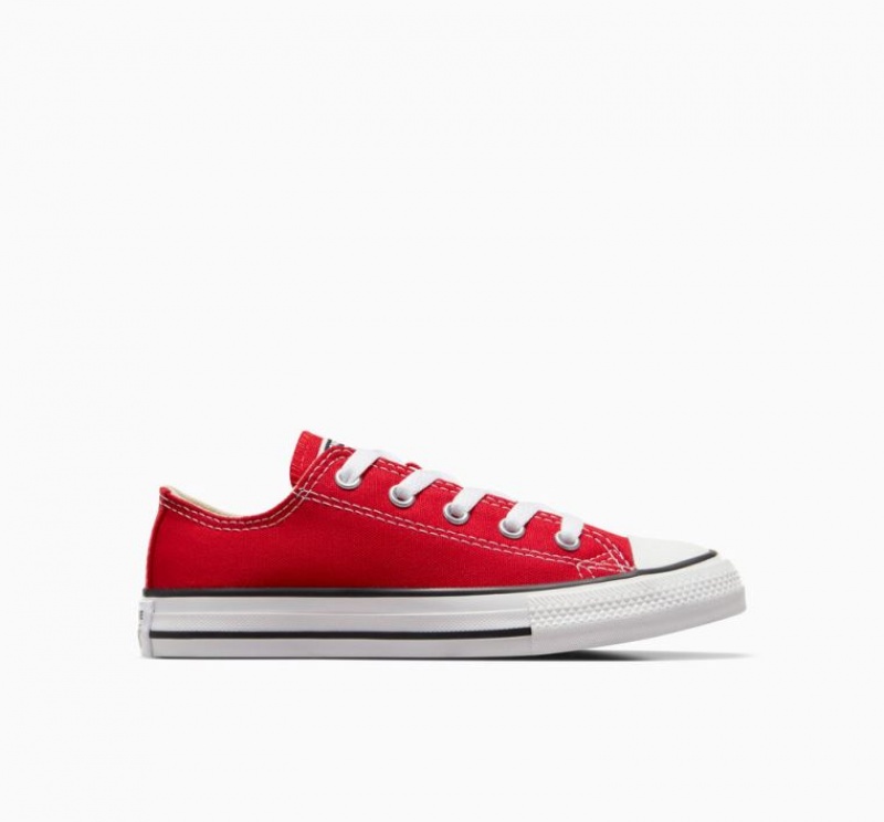 Tenis Converse Chuck Taylor All Star Bajos Niños Rojas | COLOMBIA R4081G