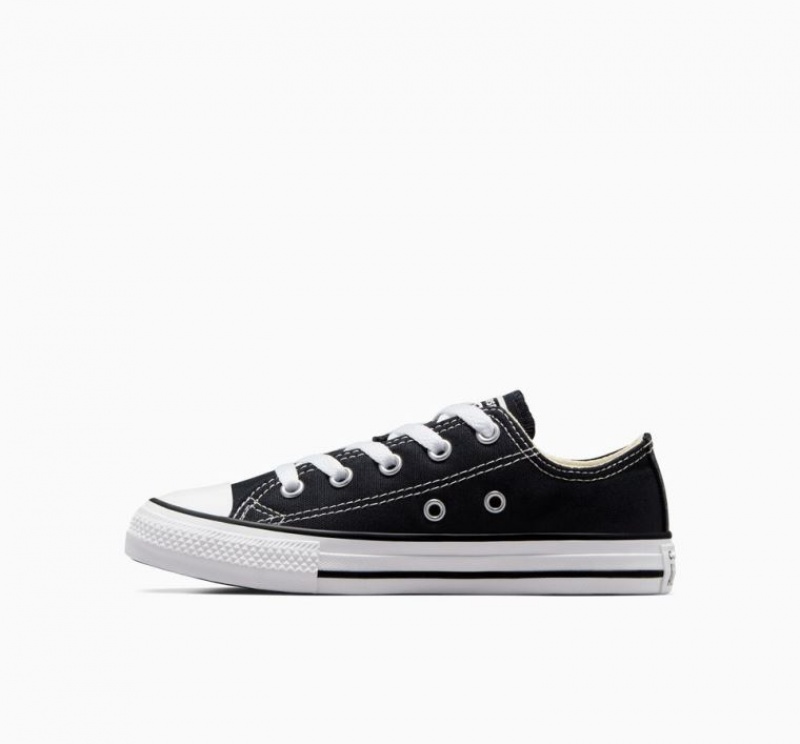 Tenis Converse Chuck Taylor All Star Bajos Niños Negras | COLOMBIA D2961K