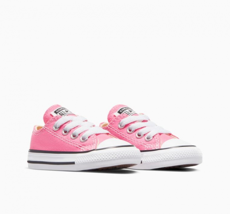 Tenis Converse Chuck Taylor All Star Bajos Niños Rosas | COLOMBIA C6592Z