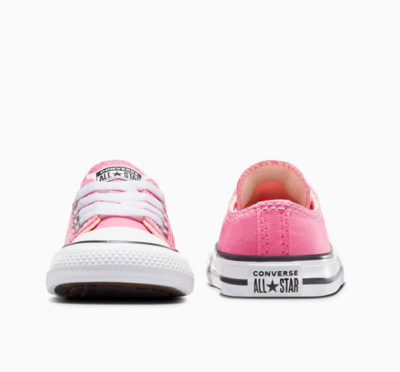 Tenis Converse Chuck Taylor All Star Bajos Niños Rosas | COLOMBIA C6592Z