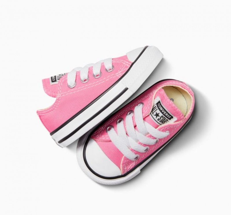 Tenis Converse Chuck Taylor All Star Bajos Niños Rosas | COLOMBIA C6592Z