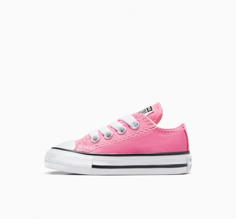 Tenis Converse Chuck Taylor All Star Bajos Niños Rosas | COLOMBIA C6592Z