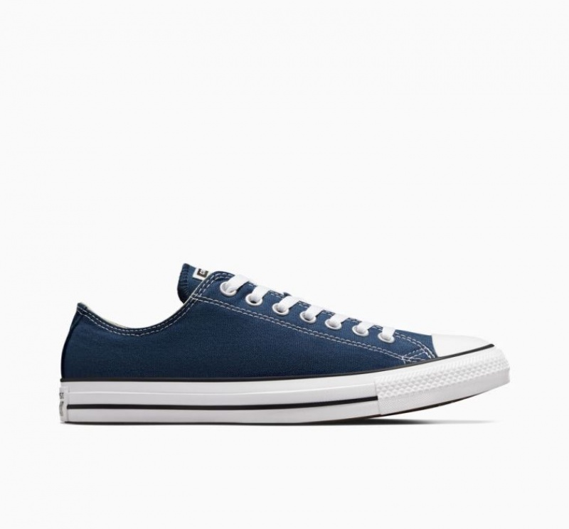 Tenis Converse Chuck Taylor All Star Bajos Mujer Azul Marino | COLOMBIA L7421H