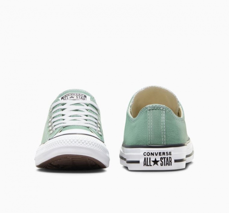 Tenis Converse Chuck Taylor All Star Bajos Mujer Verde Claro | COLOMBIA E5129D