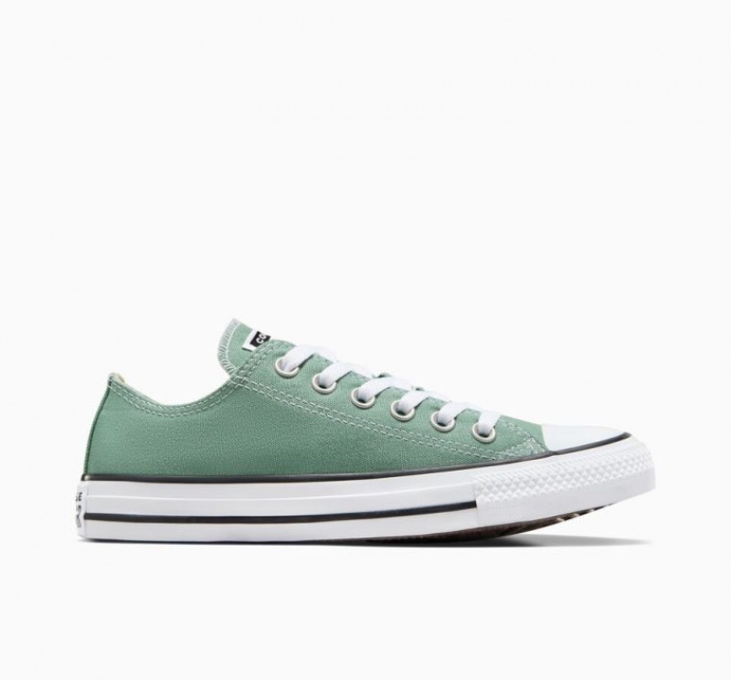 Tenis Converse Chuck Taylor All Star Bajos Mujer Verde Claro | COLOMBIA E5129D