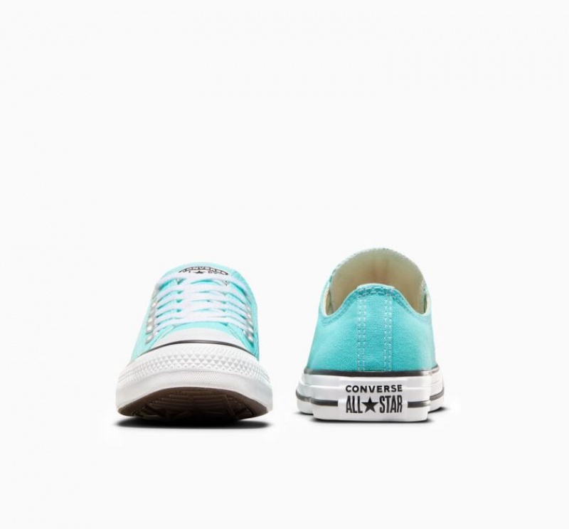 Tenis Converse Chuck Taylor All Star Bajos Mujer Azules | COLOMBIA B6479O