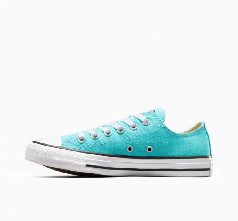 Tenis Converse Chuck Taylor All Star Bajos Mujer Azules | COLOMBIA B6479O