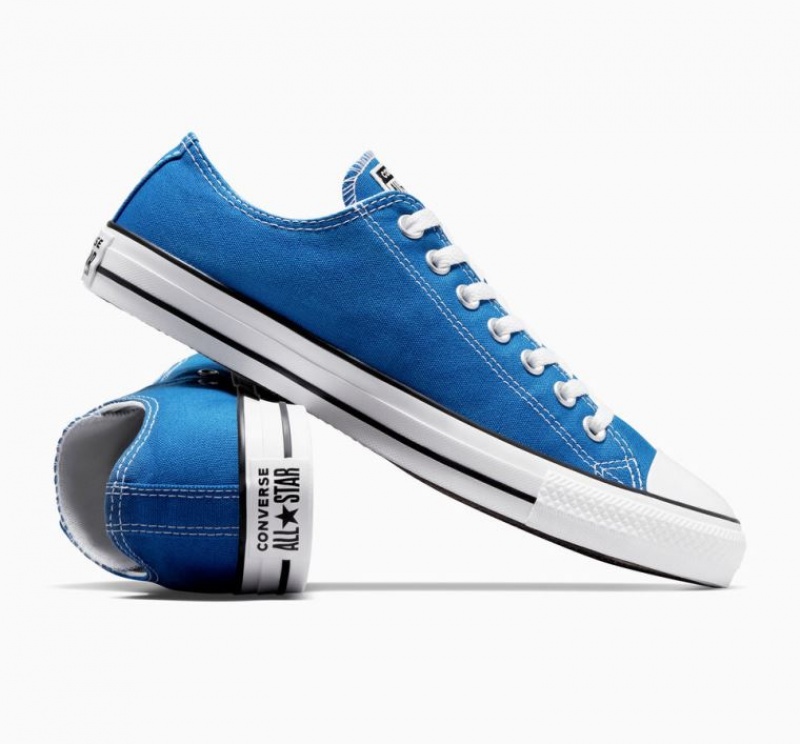 Tenis Converse Chuck Taylor All Star Bajos Mujer Azules | COLOMBIA C2835F