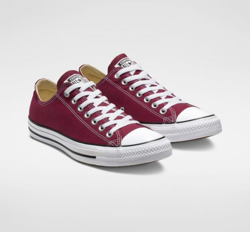 Tenis Converse Chuck Taylor All Star Bajos Mujer Burdeos | COLOMBIA I5847V