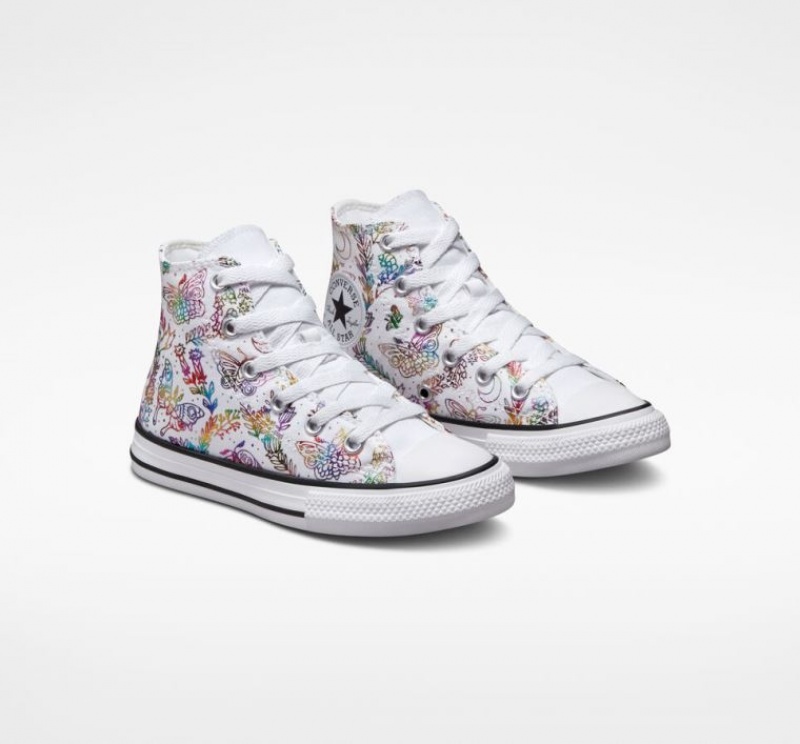 Tenis Converse Chuck Taylor All Star Butterfly Shine Altos Niños Multicolor | COLOMBIA I4315Q