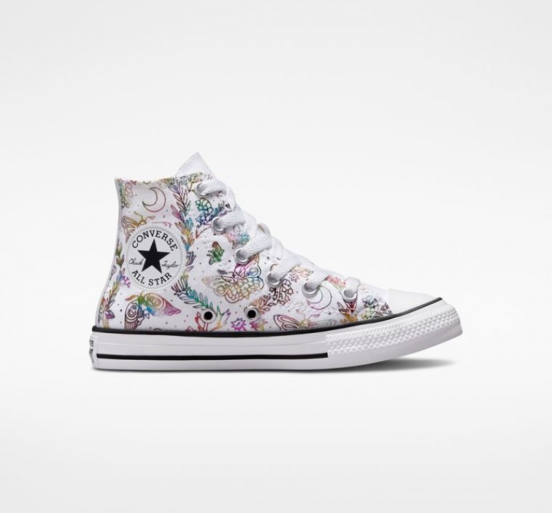 Tenis Converse Chuck Taylor All Star Butterfly Shine Altos Niños Multicolor | COLOMBIA I4315Q