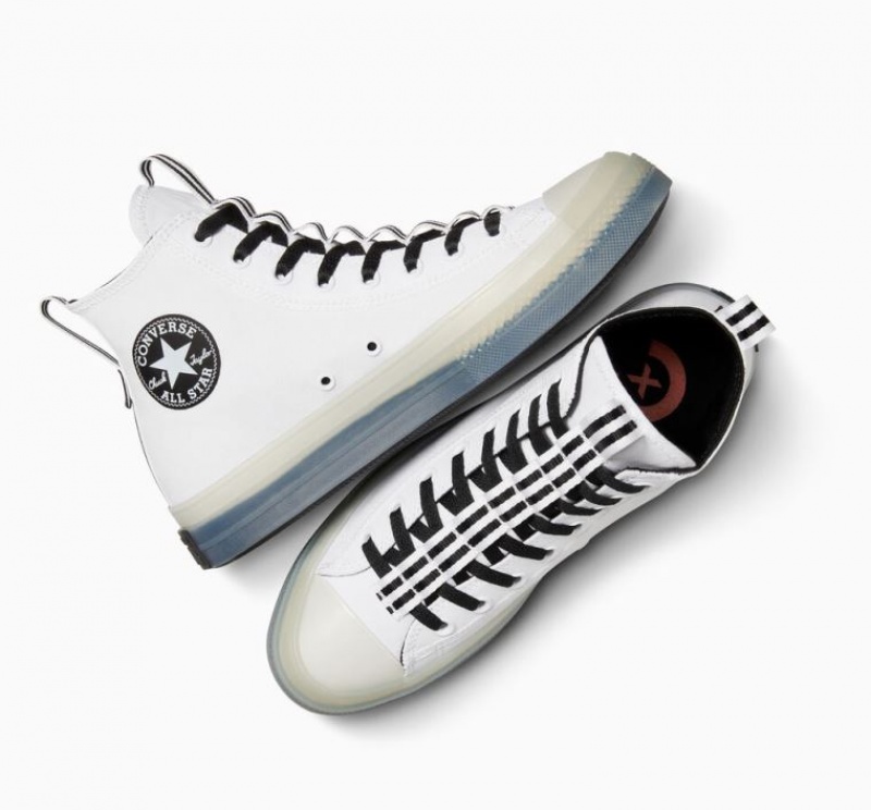 Tenis Converse Chuck Taylor All Star CX Explore Altos Hombre Blancas | COLOMBIA J4261T