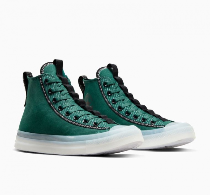 Tenis Converse Chuck Taylor All Star CX Explore Altos Hombre Verde | COLOMBIA T9802O