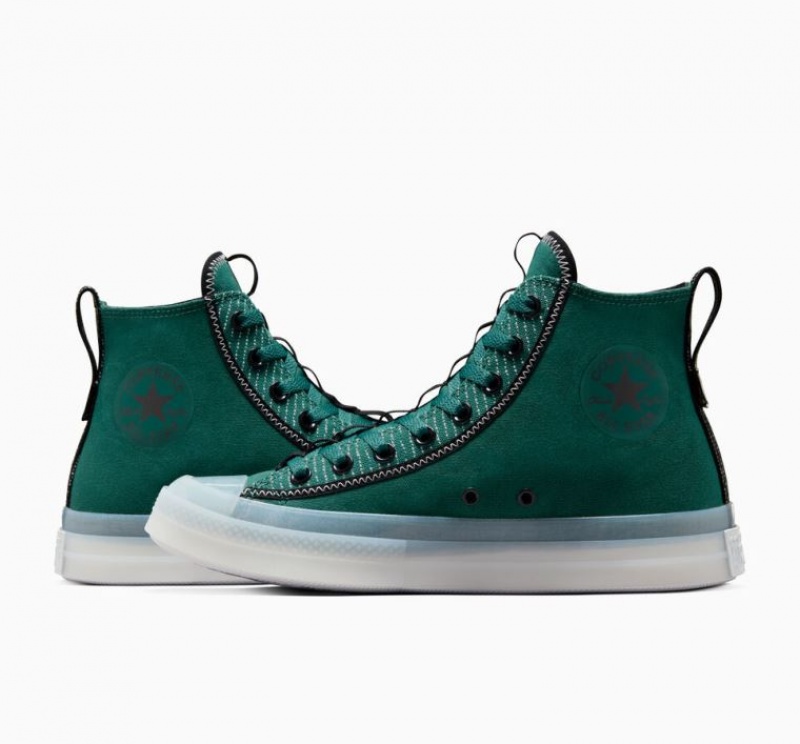 Tenis Converse Chuck Taylor All Star CX Explore Altos Hombre Verde | COLOMBIA T9802O