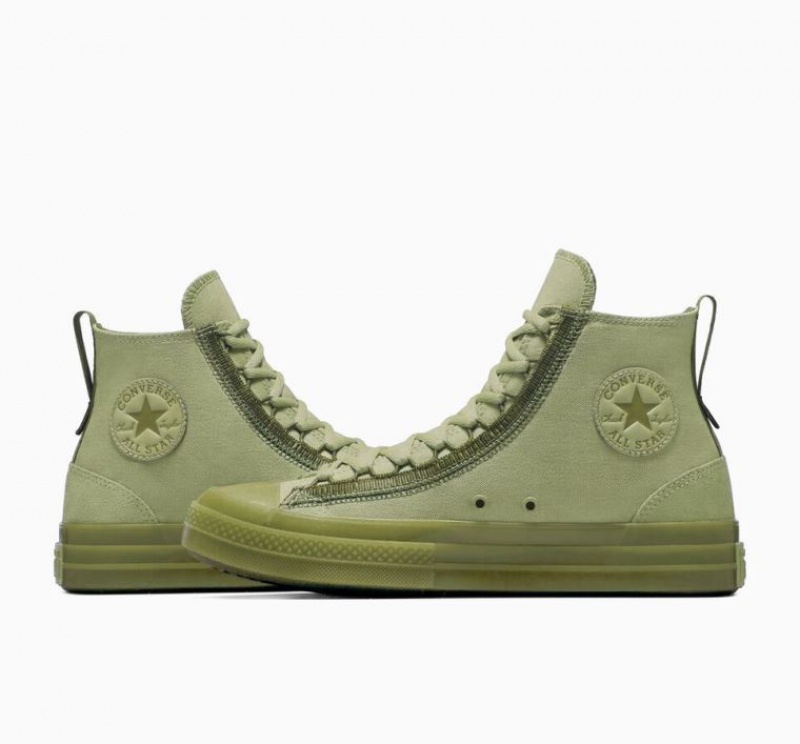 Tenis Converse Chuck Taylor All Star CX Exp2 Altos Mujer Verde Claro | COLOMBIA D4075C