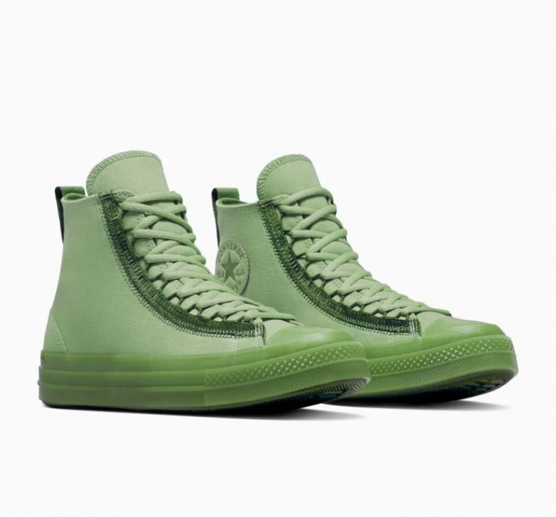 Tenis Converse Chuck Taylor All Star CX Exp2 Altos Mujer Verde Claro | COLOMBIA X4537P