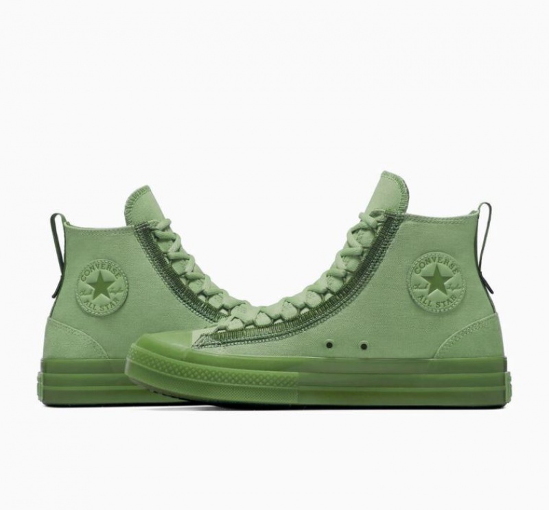 Tenis Converse Chuck Taylor All Star CX Exp2 Altos Mujer Verde Claro | COLOMBIA X4537P