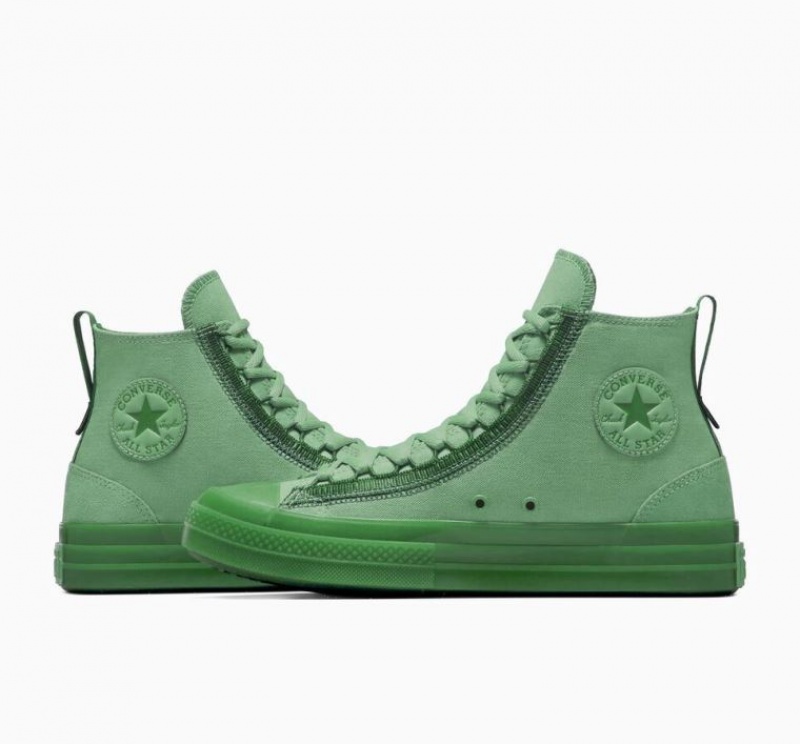 Tenis Converse Chuck Taylor All Star CX Exp2 Altos Mujer Verde Claro | COLOMBIA R4507X