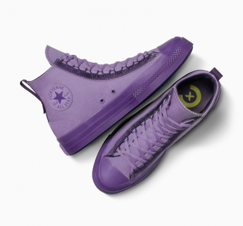 Tenis Converse Chuck Taylor All Star CX Exp2 Altos Mujer Moradas | COLOMBIA K6783D