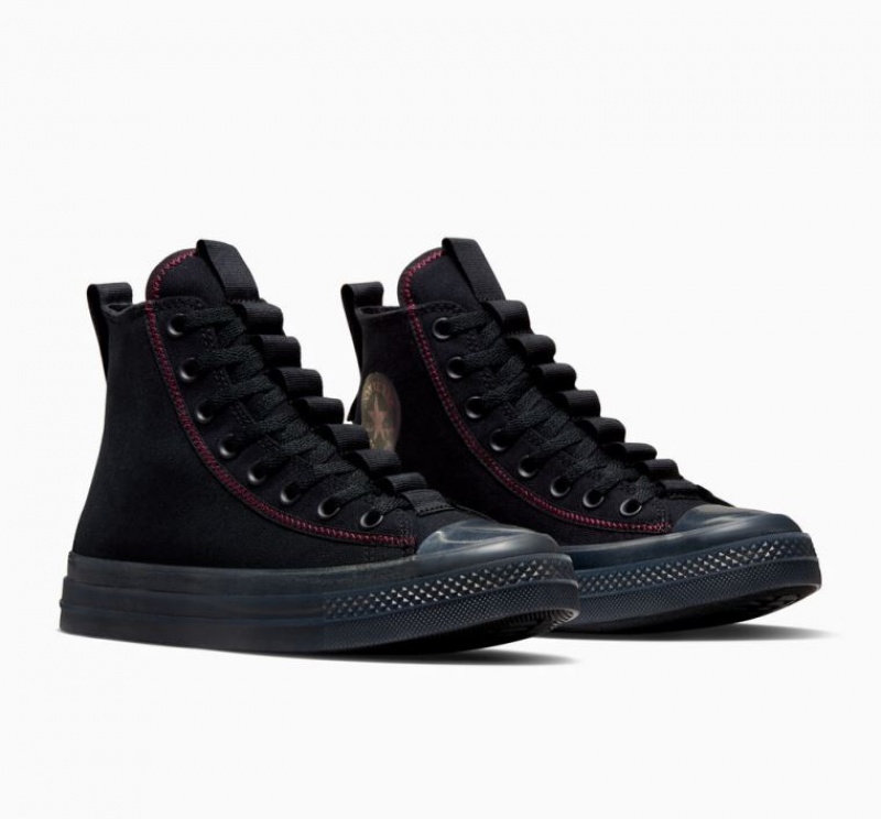 Tenis Converse Chuck Taylor All Star CX Explore Altos Mujer Negras | COLOMBIA V9240R