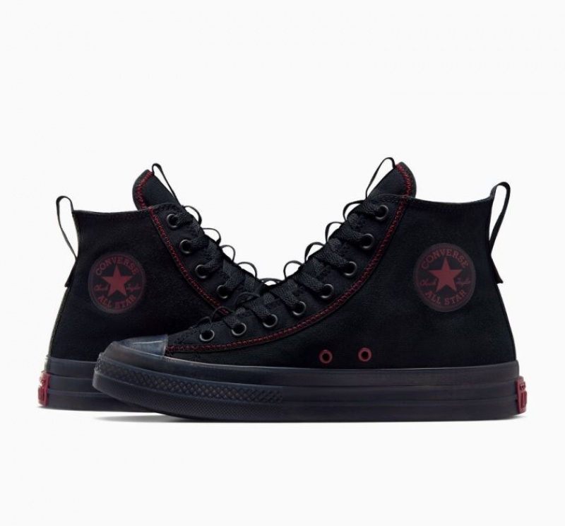 Tenis Converse Chuck Taylor All Star CX Explore Altos Mujer Negras | COLOMBIA V9240R