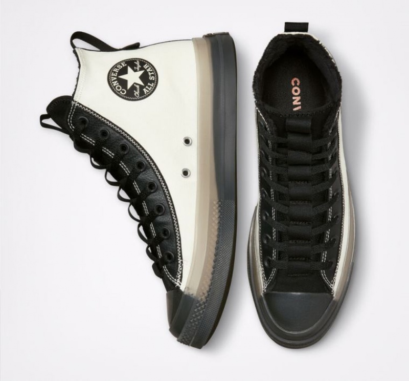 Tenis Converse Chuck Taylor All Star CX Explore Counter Climate Altos Mujer Blancas Negras | COLOMBIA G1067J