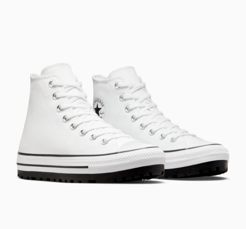 Tenis Converse Chuck Taylor All Star City Trek Altos Mujer Blancas | COLOMBIA U6549N