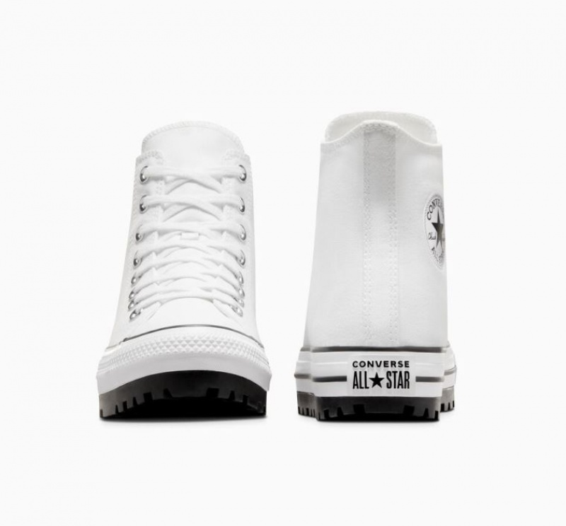 Tenis Converse Chuck Taylor All Star City Trek Altos Mujer Blancas | COLOMBIA U6549N