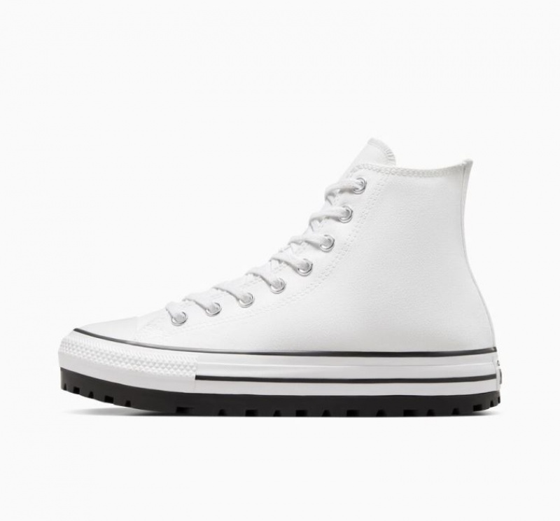 Tenis Converse Chuck Taylor All Star City Trek Altos Mujer Blancas | COLOMBIA U6549N