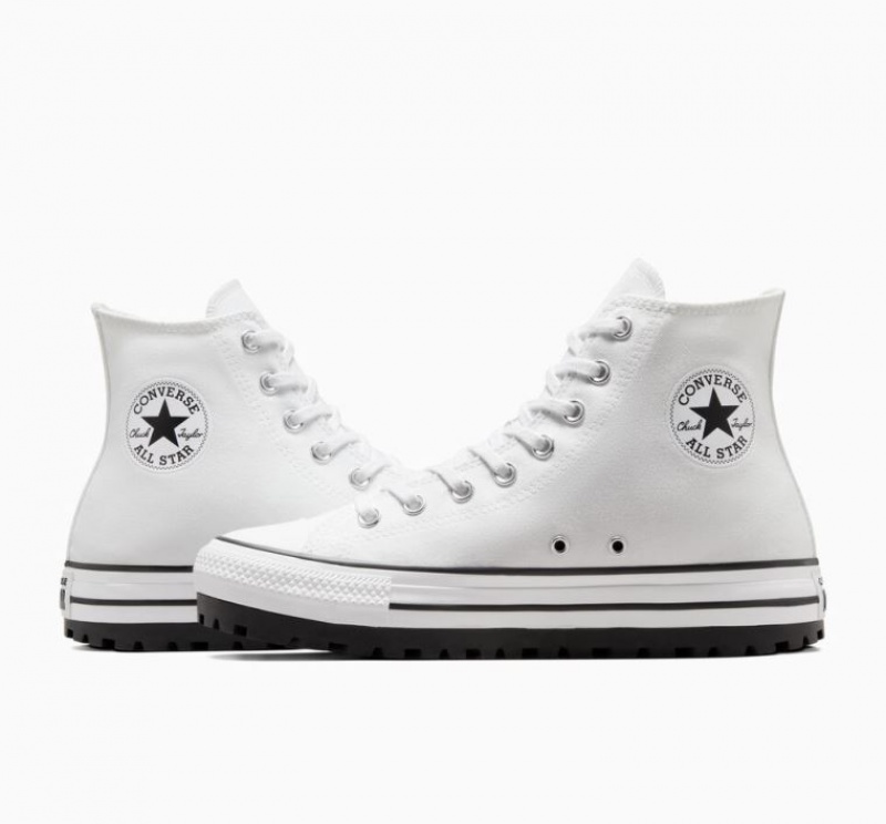 Tenis Converse Chuck Taylor All Star City Trek Altos Mujer Blancas | COLOMBIA U6549N