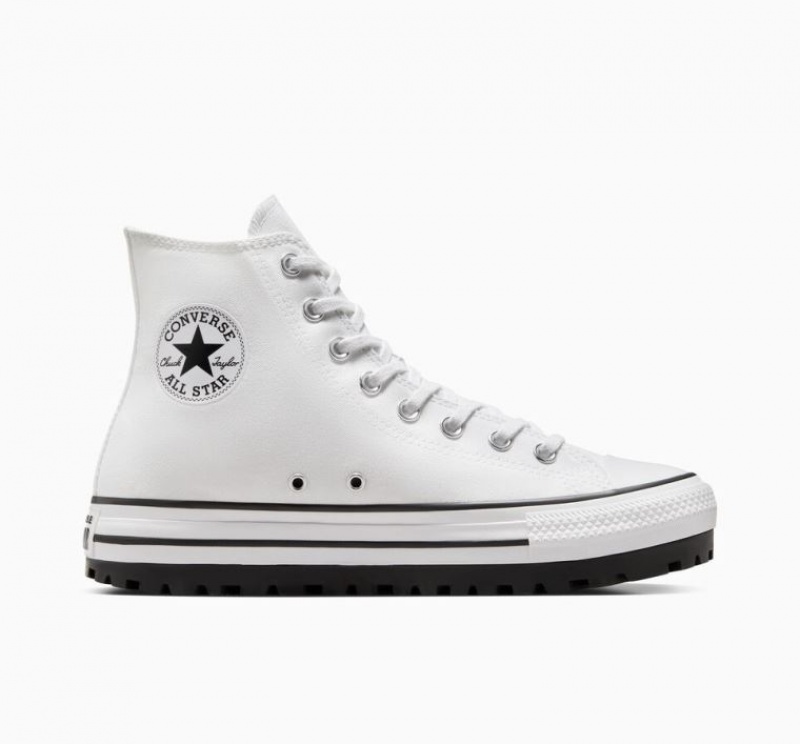 Tenis Converse Chuck Taylor All Star City Trek Altos Mujer Blancas | COLOMBIA U6549N