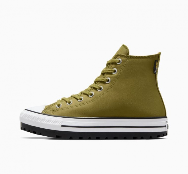 Tenis Converse Chuck Taylor All Star City Trek Altos Mujer Verde Oliva | COLOMBIA M0156J