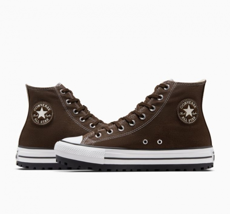 Tenis Converse Chuck Taylor All Star City Trek Altos Hombre Chocolate | COLOMBIA E9137F