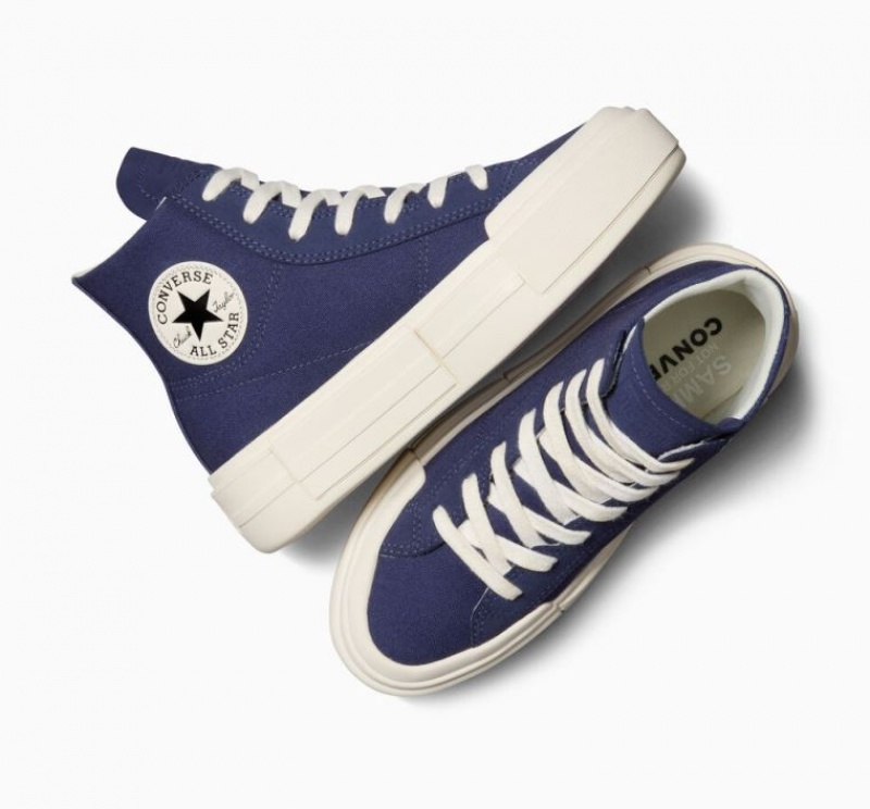 Tenis Converse Chuck Taylor All Star Cruise Altos Mujer Azul Marino | COLOMBIA J7093A