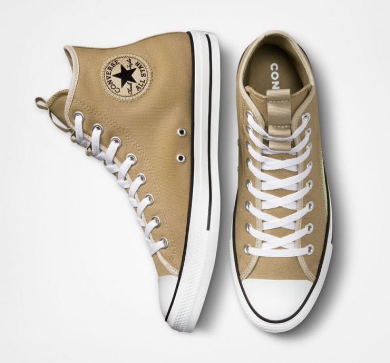 Tenis Converse Chuck Taylor All Star Earth Tones Altos Hombre Marrones Claro | COLOMBIA S4869K