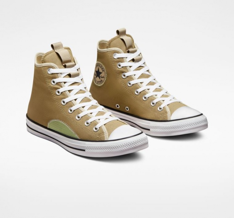 Tenis Converse Chuck Taylor All Star Earth Tones Altos Hombre Marrones Claro | COLOMBIA S4869K