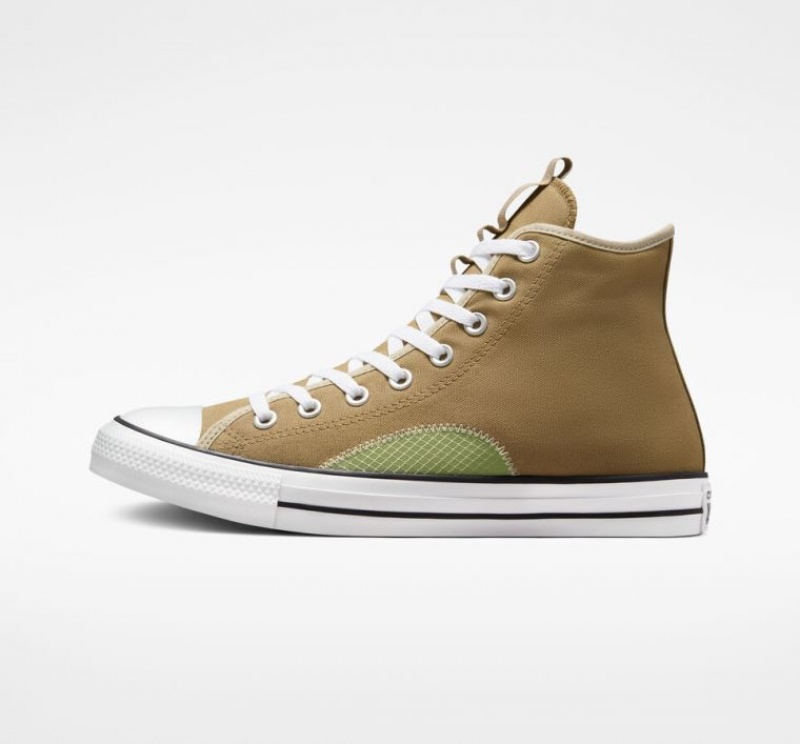 Tenis Converse Chuck Taylor All Star Earth Tones Altos Hombre Marrones Claro | COLOMBIA S4869K