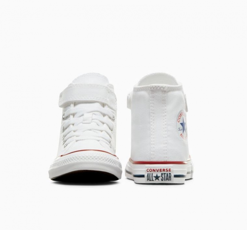 Tenis Converse Chuck Taylor All Star Easy-on Altos Niños Blancas | COLOMBIA P0384U