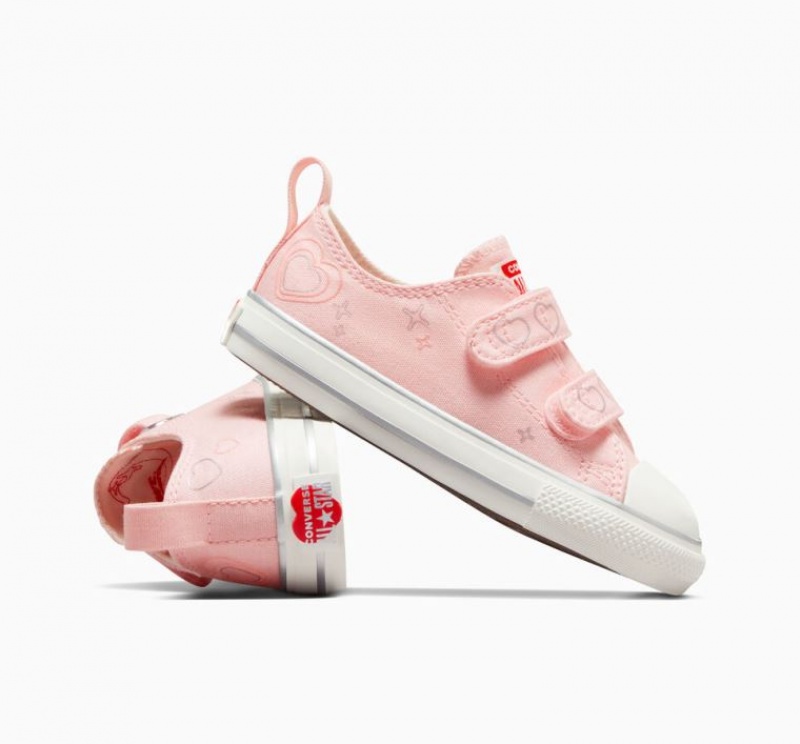 Tenis Converse Chuck Taylor All Star Easy On Bajos Niños Rosas | COLOMBIA O1839P