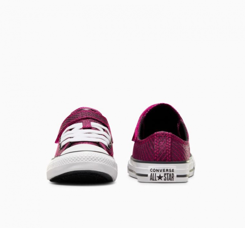 Tenis Converse Chuck Taylor All Star Easy On Sparkle Bajos Niños Rosas | COLOMBIA W3950E