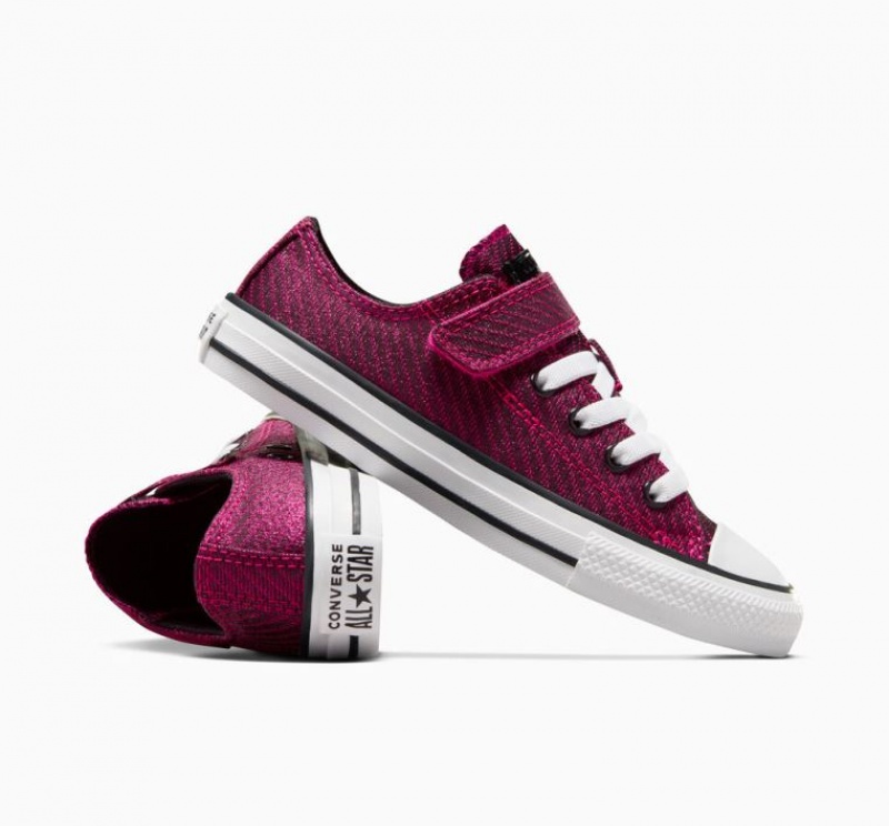 Tenis Converse Chuck Taylor All Star Easy On Sparkle Bajos Niños Rosas | COLOMBIA W3950E