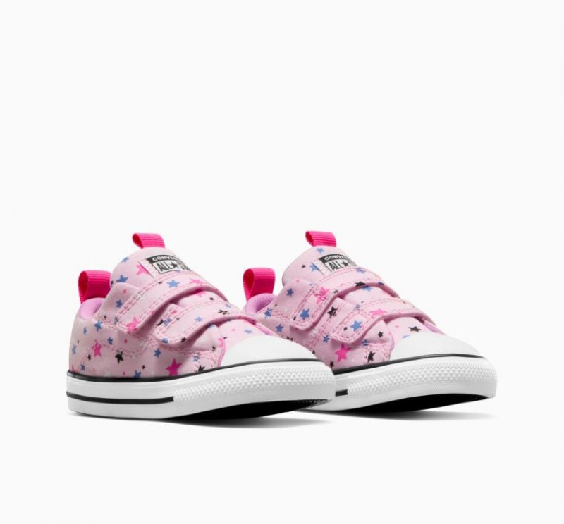 Tenis Converse Chuck Taylor All Star Easy On Sparkle Bajos Niños Rosas | COLOMBIA A4281X