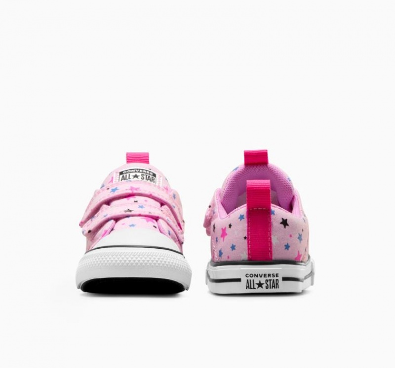 Tenis Converse Chuck Taylor All Star Easy On Sparkle Bajos Niños Rosas | COLOMBIA A4281X