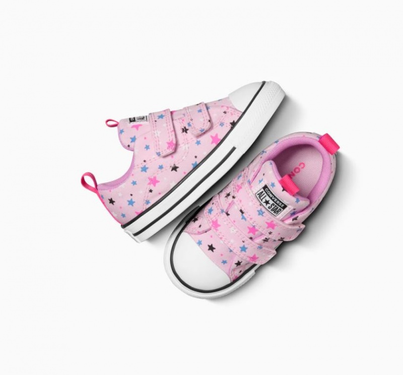 Tenis Converse Chuck Taylor All Star Easy On Sparkle Bajos Niños Rosas | COLOMBIA A4281X