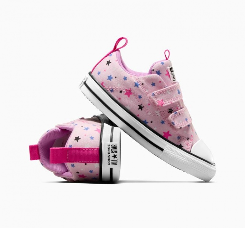 Tenis Converse Chuck Taylor All Star Easy On Sparkle Bajos Niños Rosas | COLOMBIA A4281X