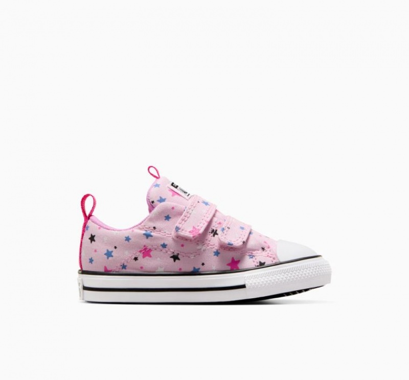 Tenis Converse Chuck Taylor All Star Easy On Sparkle Bajos Niños Rosas | COLOMBIA A4281X