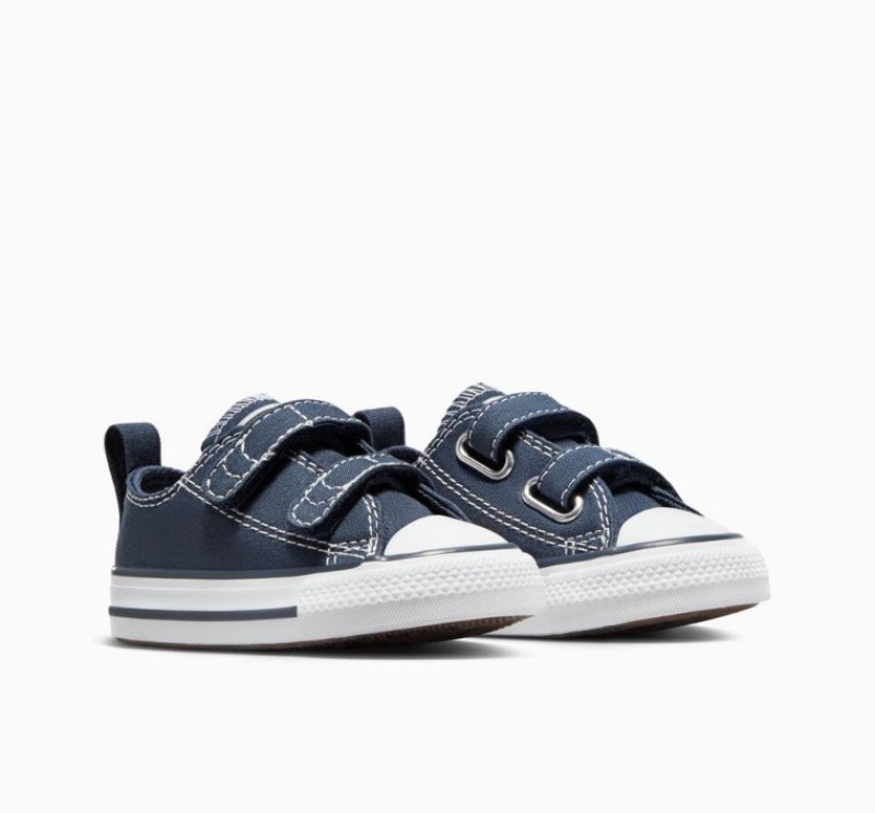 Tenis Converse Chuck Taylor All Star Easy-on Bajos Niños Azul Marino | COLOMBIA B1476I