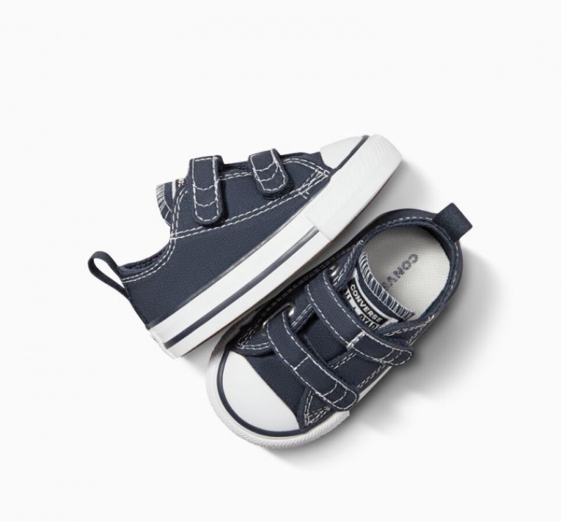 Tenis Converse Chuck Taylor All Star Easy-on Bajos Niños Azul Marino | COLOMBIA B1476I