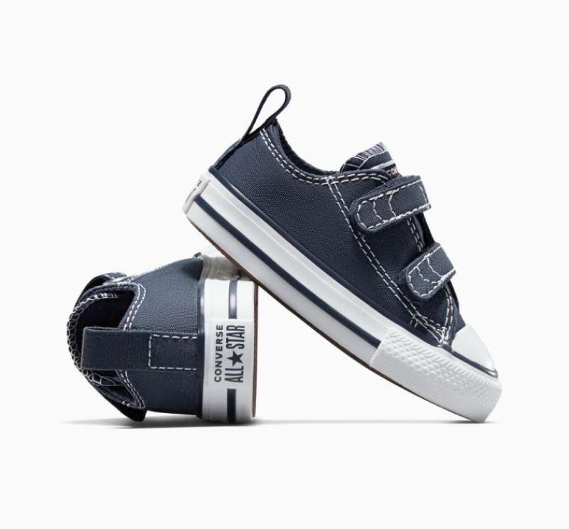 Tenis Converse Chuck Taylor All Star Easy-on Bajos Niños Azul Marino | COLOMBIA B1476I