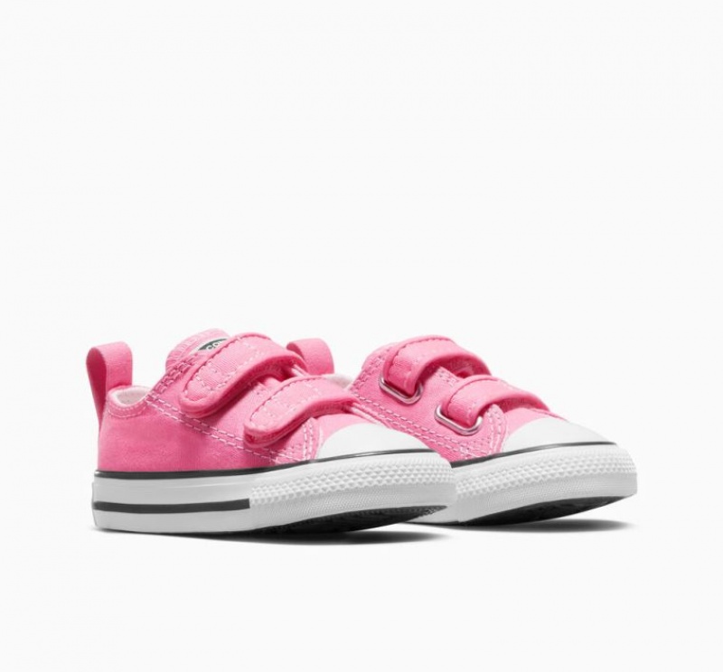 Tenis Converse Chuck Taylor All Star Easy-on Bajos Niños Rosas | COLOMBIA W0951F